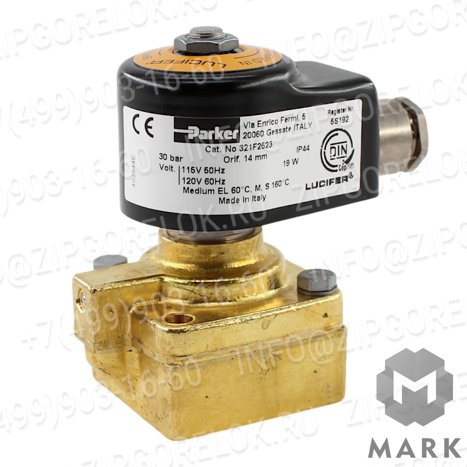 Электромагнитный клапан Lucifer/Parker 321F2523