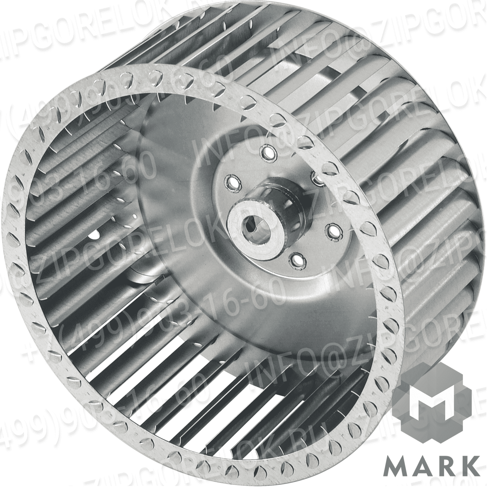 Рабочее колесо вентилятора ?180 x 74 мм