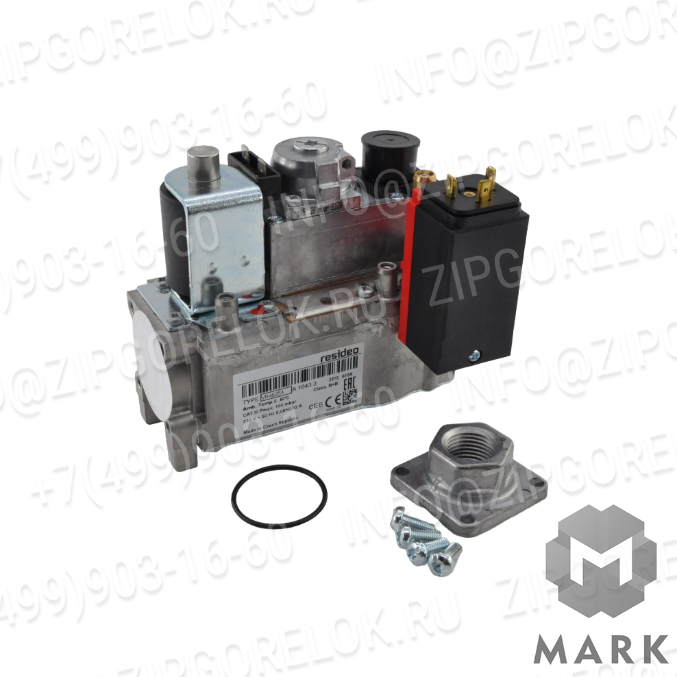 65300243 Газовое оборудование: Двухступенчатый газовый клапан DUNGS MB-ZRDLE 410 B01 S50