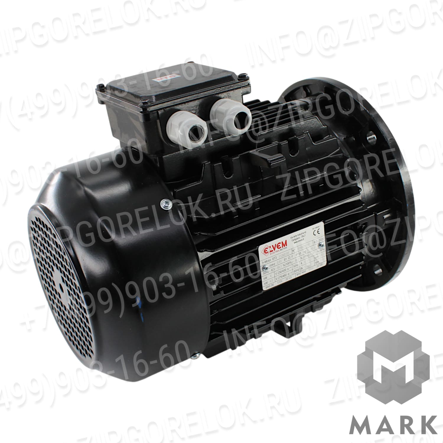 Электродвигатель LAFERT 4,0 кВт (ELVEM 112M2 B5)