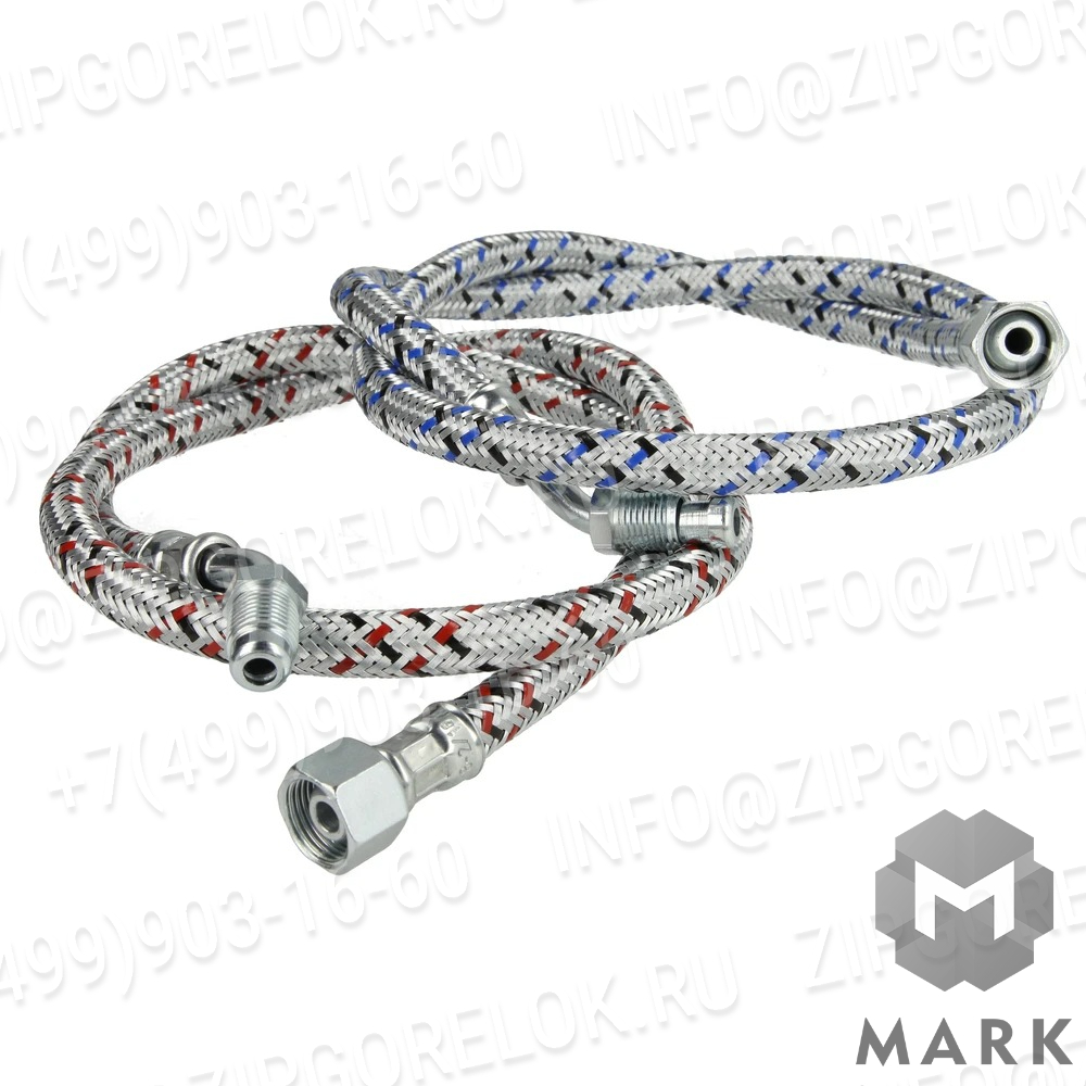 Жидкотопливные шланги 1,0 м в комплекте G1/4