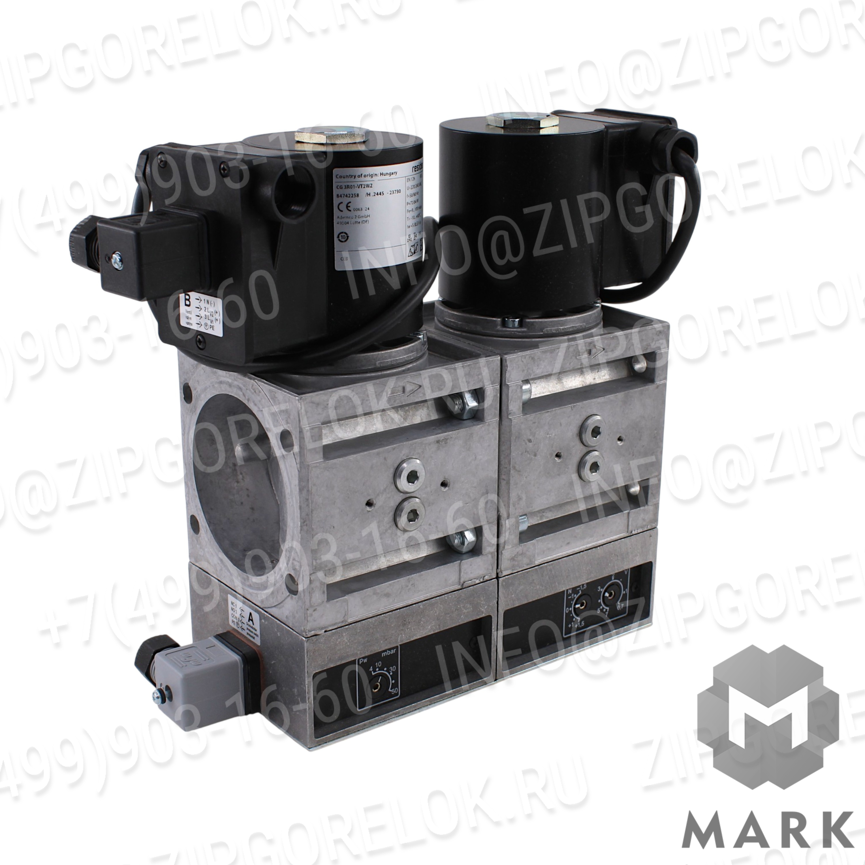 Газовый клапан KROM SCHROEDER в сборе CG3R01-VT2WZ