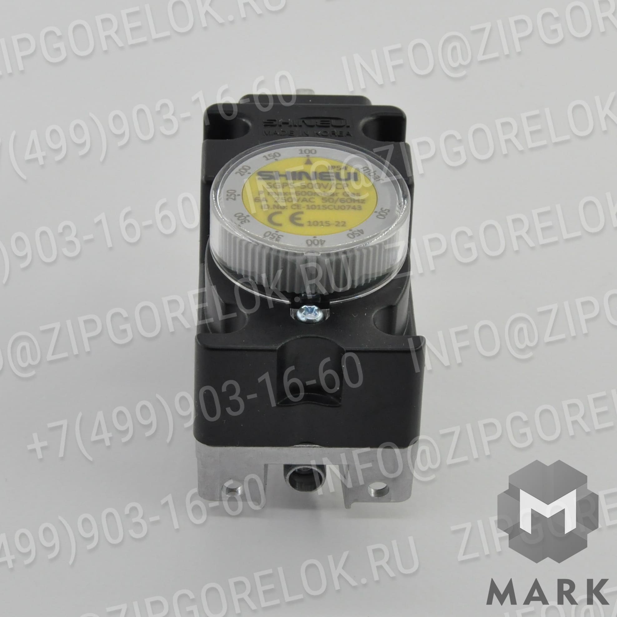 SGPS-500V-CP Реле давления: Гильза для установки датчиков температуры G1/2" X 225 мм