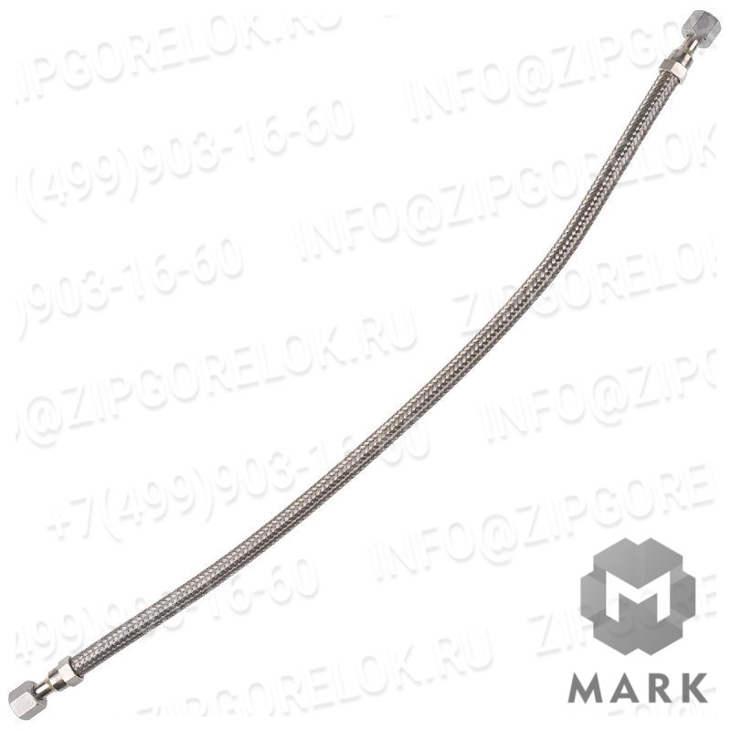 Шланг напорный в комплекте DN8 640lg. s/steel, арт. 11155200502 (We11155200502), Weishaupt (Вайсхаупт)