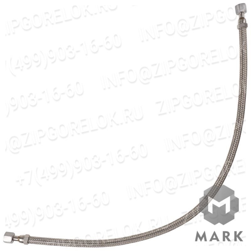 Шланг напорный в комплекте DN8 800lg. s/steel, арт. 11155200512 (We11155200512), Weishaupt (Вайсхаупт)