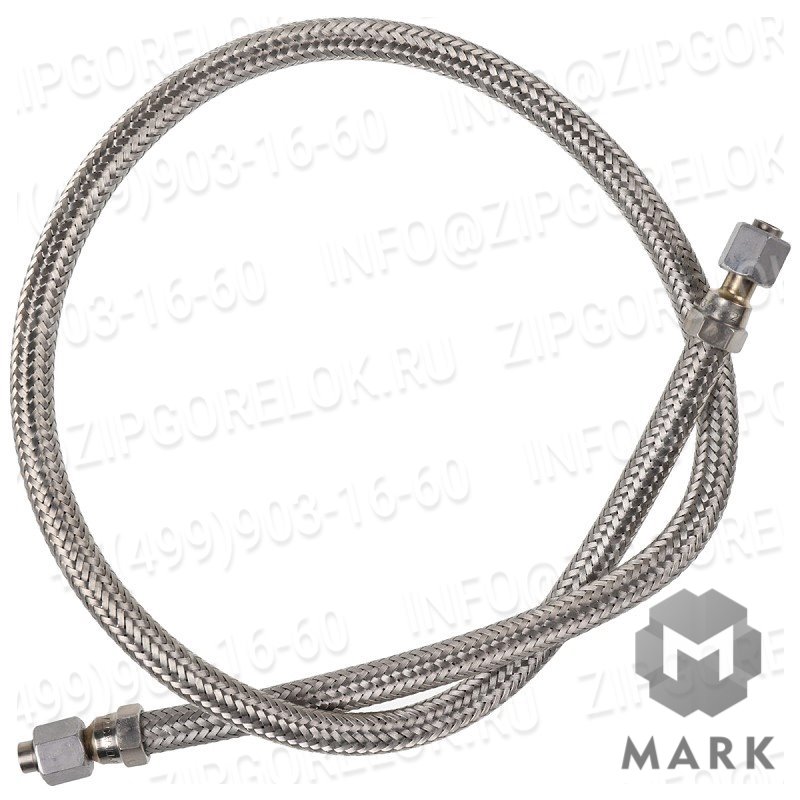 Шланг напорный в комплекте DN6 800lg stain., арт. 11155200702 (We11155200702), Weishaupt (Вайсхаупт)