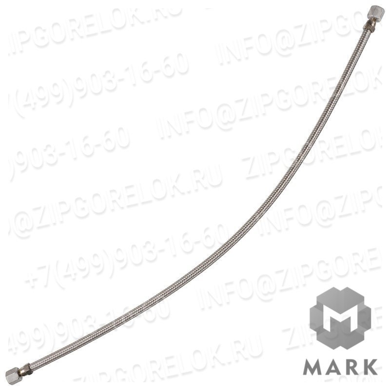 Шланг напорный в комплекте DN6 700lg stain., арт. 11155200732 (We11155200732), Weishaupt (Вайсхаупт)