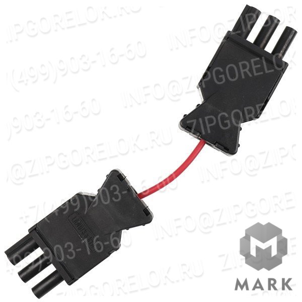 Штекер промежуточный №1 + 2 3-pole WL20-A, арт. 24020012022 (We24020012022), Weishaupt (Вайсхаупт)