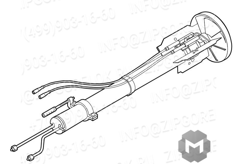 Шток форсуночный WL40Z-A by 100 mm ext., арт. 24040310010 (We24040310010), Weishaupt (Вайсхаупт)