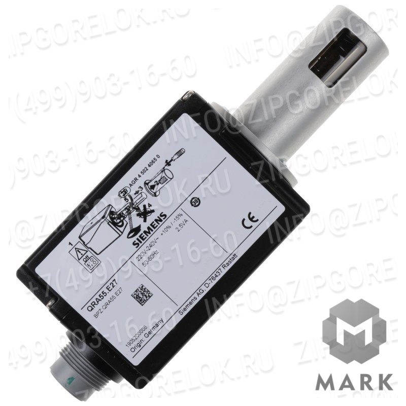 Датчик пламени QRA55.E27 220-240V 50-60Hz, арт. 600660 (We600660), Weishaupt (Вайсхаупт)