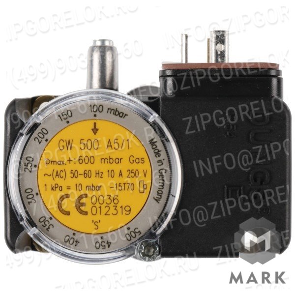 691380 Газовые компоненты: Газовые магнитные клапаны (двойные магнитные клапаны) DMV 525/12 : WE625005