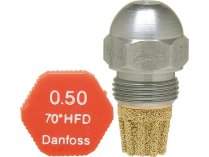 danfoss-050-70-hfd-17654 Описание товара Форсунка DANFOSS / Данфос 0.50 / 70° HFD арт.030H7008 - Задать вопрос