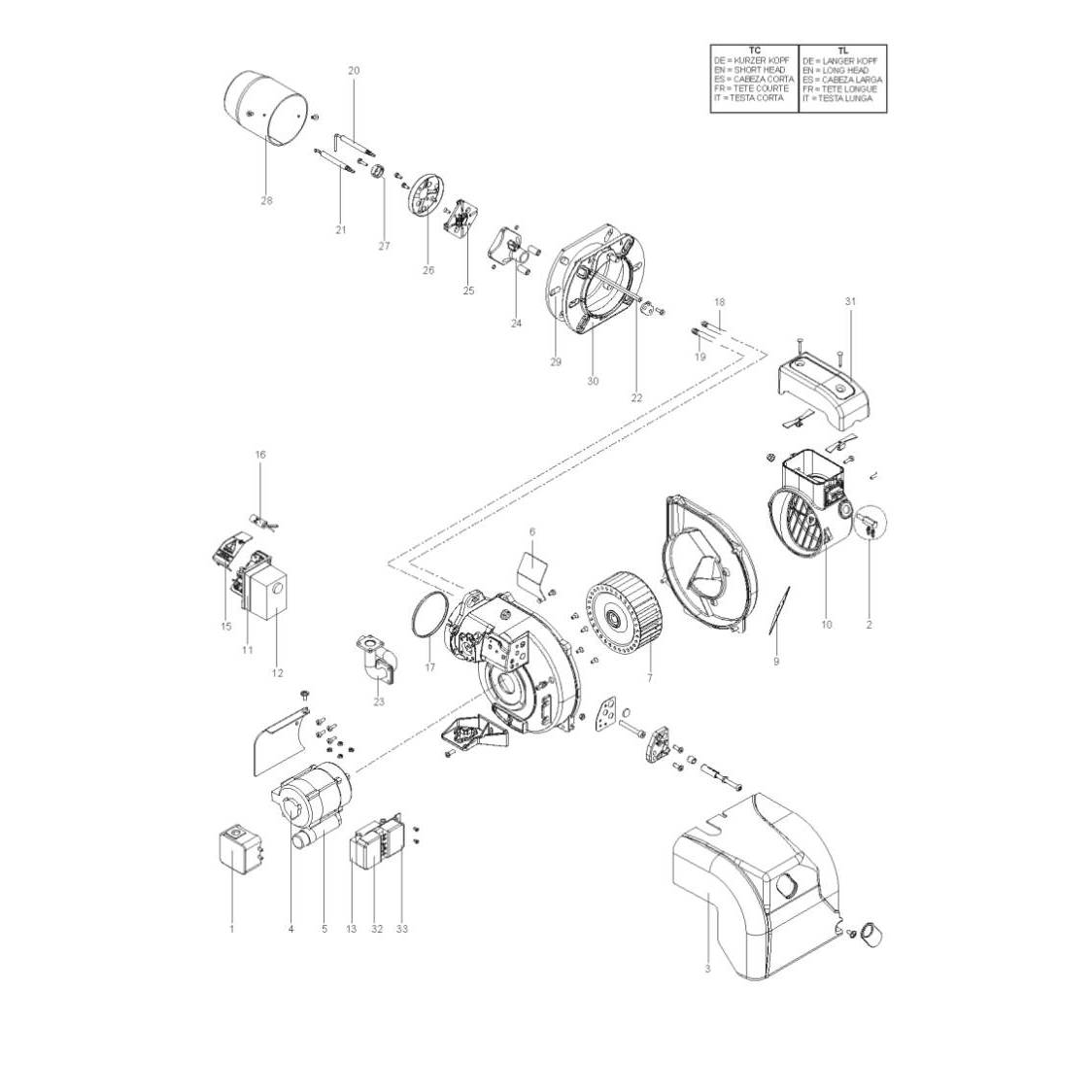 3123934 Сервоприводы и заслонки: Рычажный механизм EK 8 для воздушной заслонки