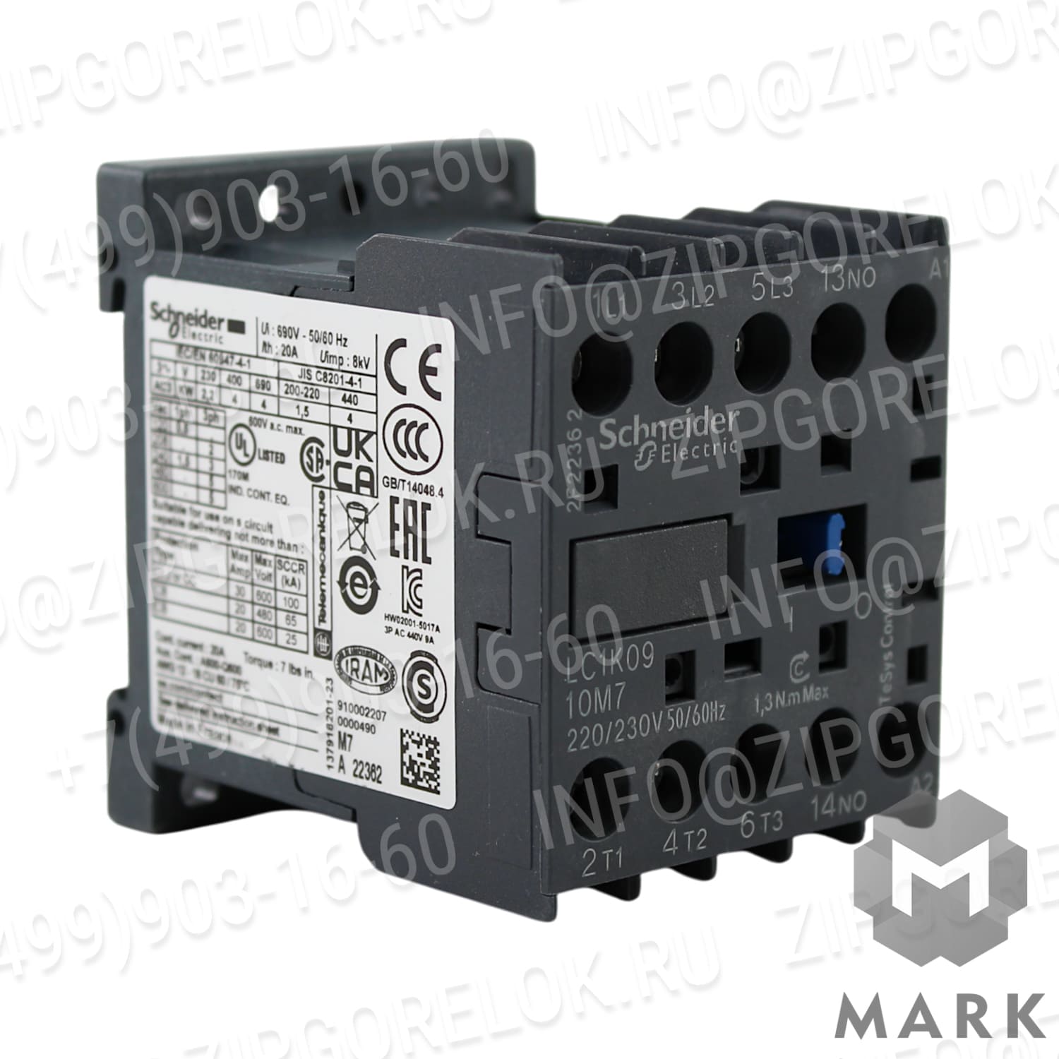 Миниконтактор Schneider Electric LC1K0910M7